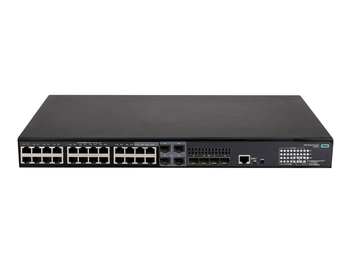 HPE FlexNetwork 5140 24G PoE+ 4SFP+ EI Switch Europe - English