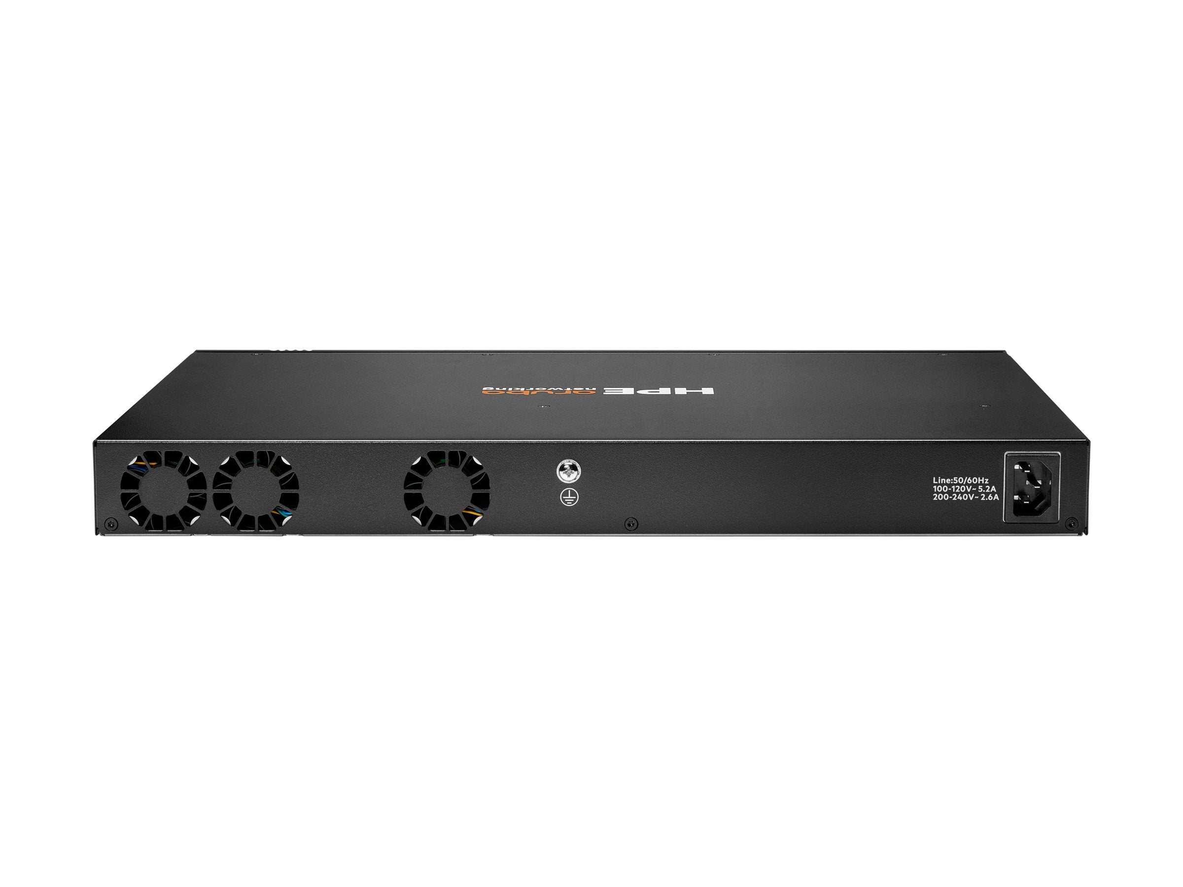 HPE Aruba Networking CX 6200F 48G Class-4 PoE 4SFP 370W Switch EU en
