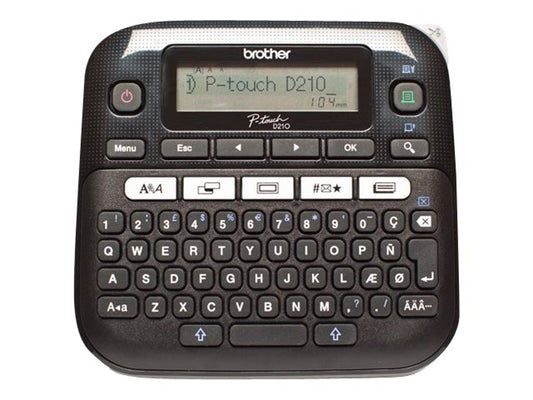BROTHER Etiqueteuse bureautique PT-D210 clavier AZERTY