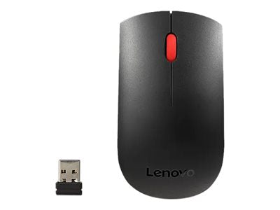 Lenovo Essential Wireless Combo - Ensemble clavier et souris - sans fil - 2.4 GHz - Français - ThinkRed
