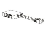 APC In-Line Current Meter AP7175B Current monitoring device AC 230/400V 3-phase Ethernet 10/100 RS-232 output connectors 2