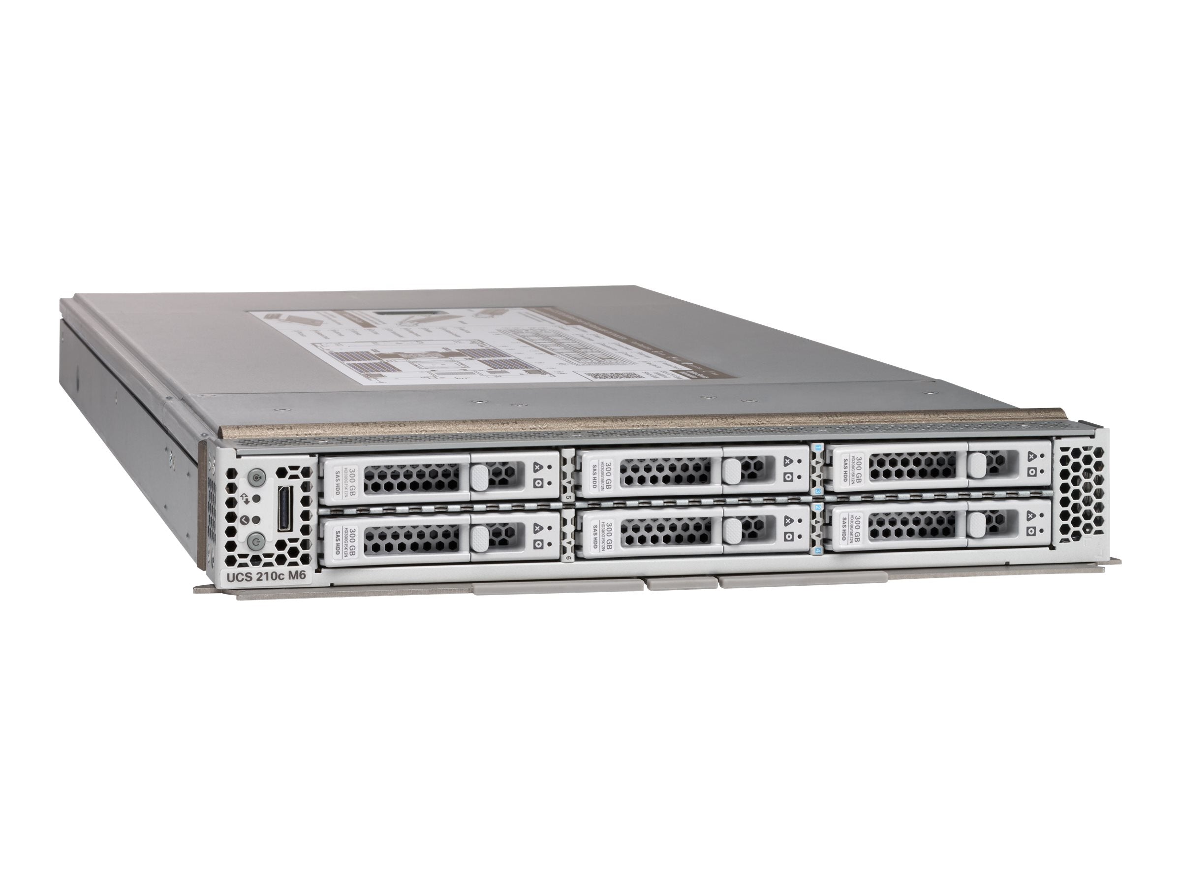 CISCO UCS 210c M6 Compute Node UPG w/o CPU Mem Storage Mz REMANUFACTURED