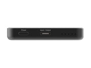 VERBATIM CHARGE N GO ESSENTIALS POWER BANK MAGNETIC WIRELESS 5000MAH BLACK WCF (P)