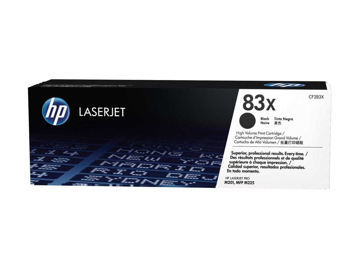 HP 83X original Toner cartridge CF283X black high capacity 2.200 pages 1-pack