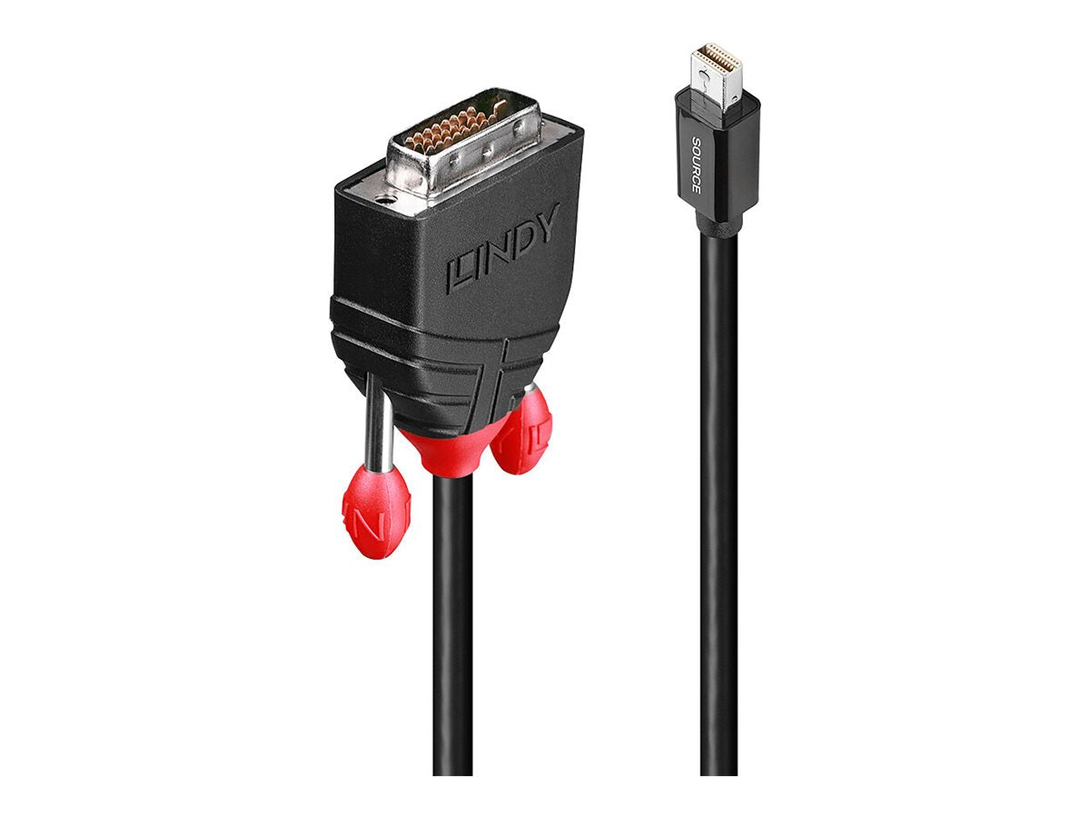 LINDY Mini DisplayPort to DVI-D Cable 3m black