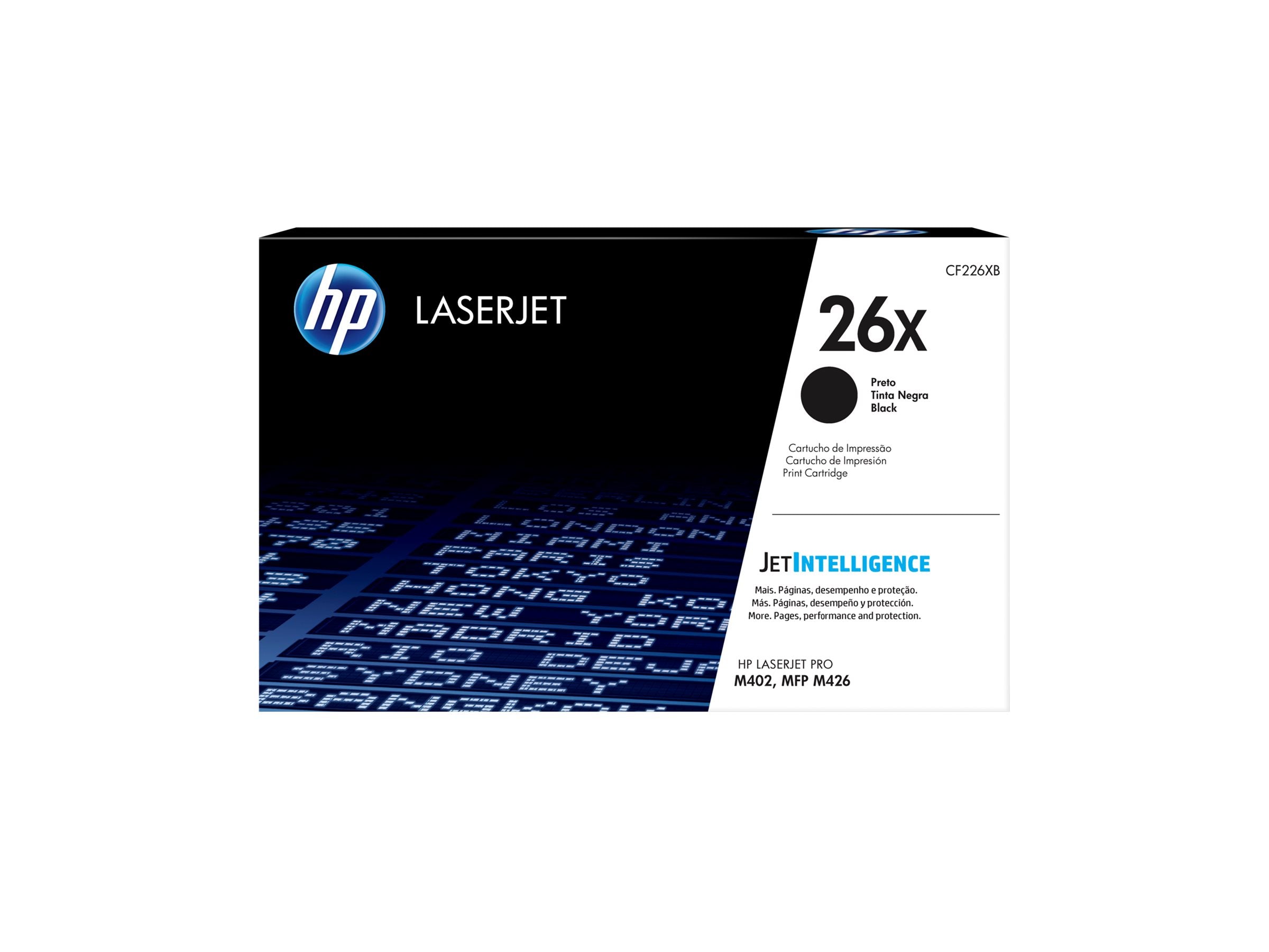 HP 26X original Toner cartridge black CF226X HY