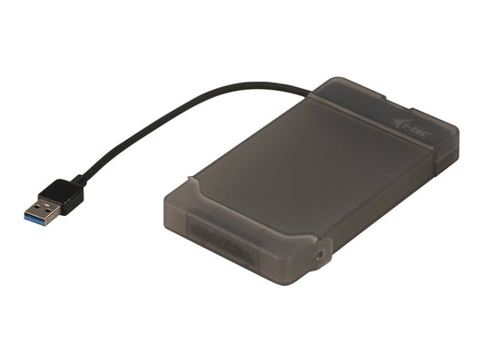I-TEC USB 3.0 Advance MySafe Easy Enclosure 6.4cm 2.5p External Enclosure for SATA HDD itegrated cable black