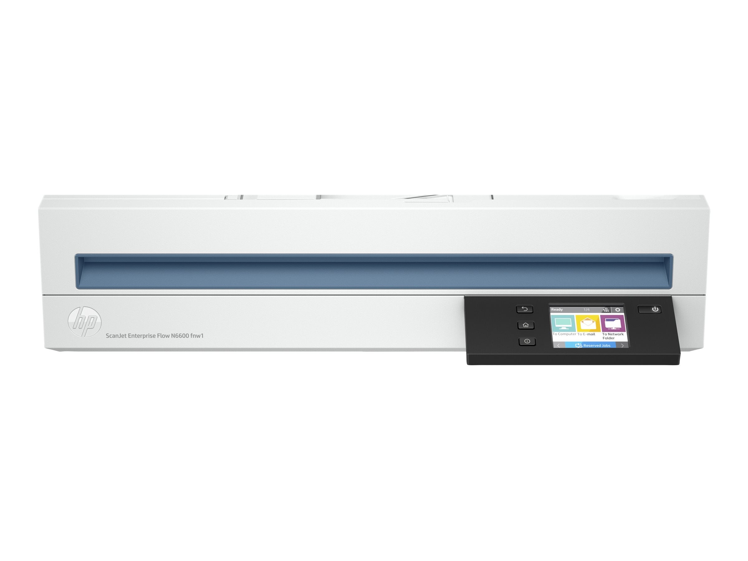 HP ScanJet Enterprise Flow N6600 fnw1 scanner à plat Réseau/USB A4 avec chargeur auto de 100 feuilles - jusqu’à 50 ppm/100ipm