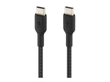 BELKIN BOOST CHARGE USB-C to USB-C 2.0 Cable Braided 1M Black