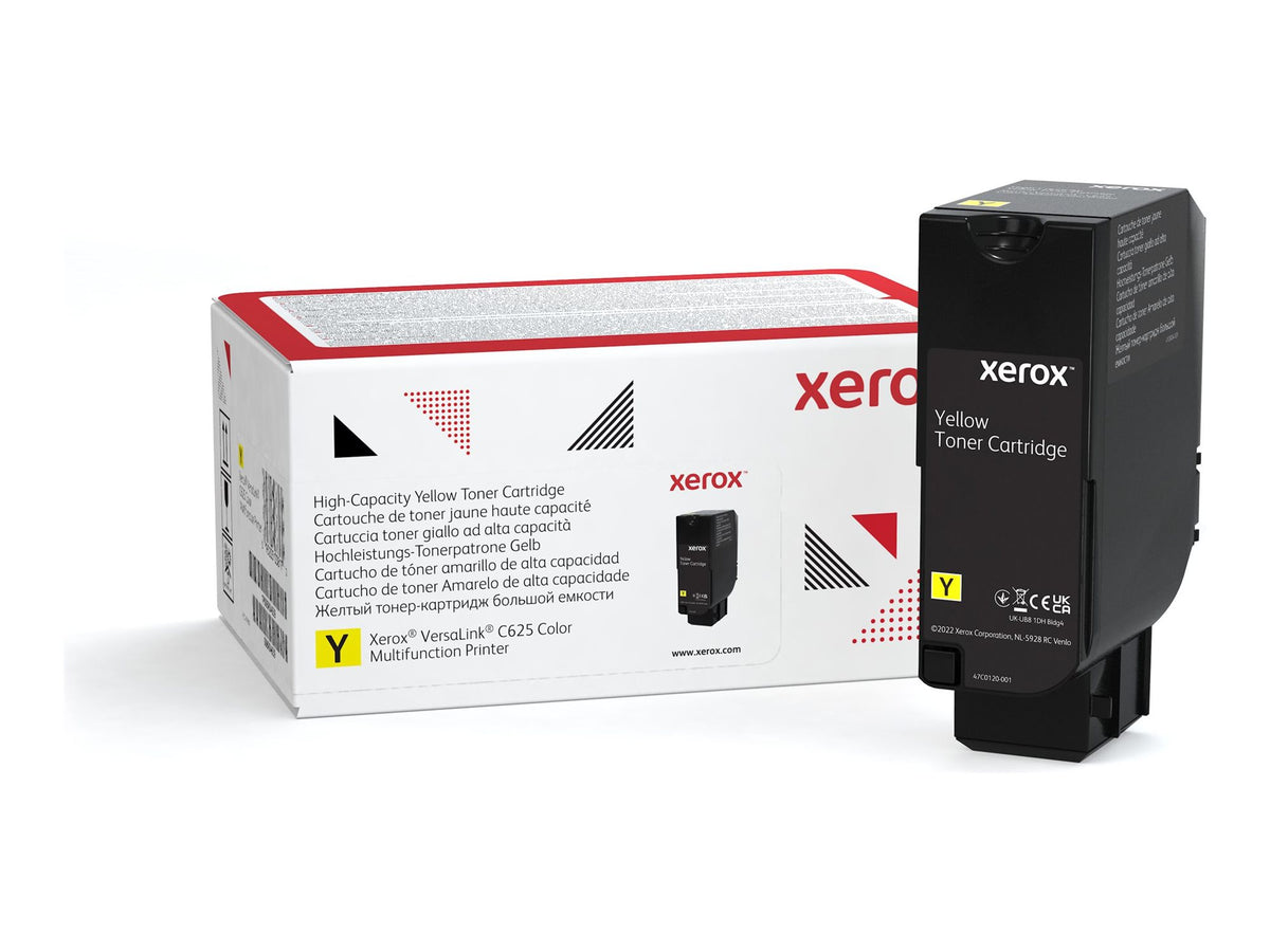 XEROX VersaLink C625 Yellow High Capacity Toner Cartridge 16.000 Pages