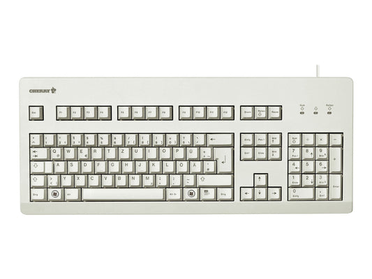 CHERRY Standard corded Keyboard Klick USB grey (DE)