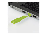 LINDY RJ45 Port Blocker key Green