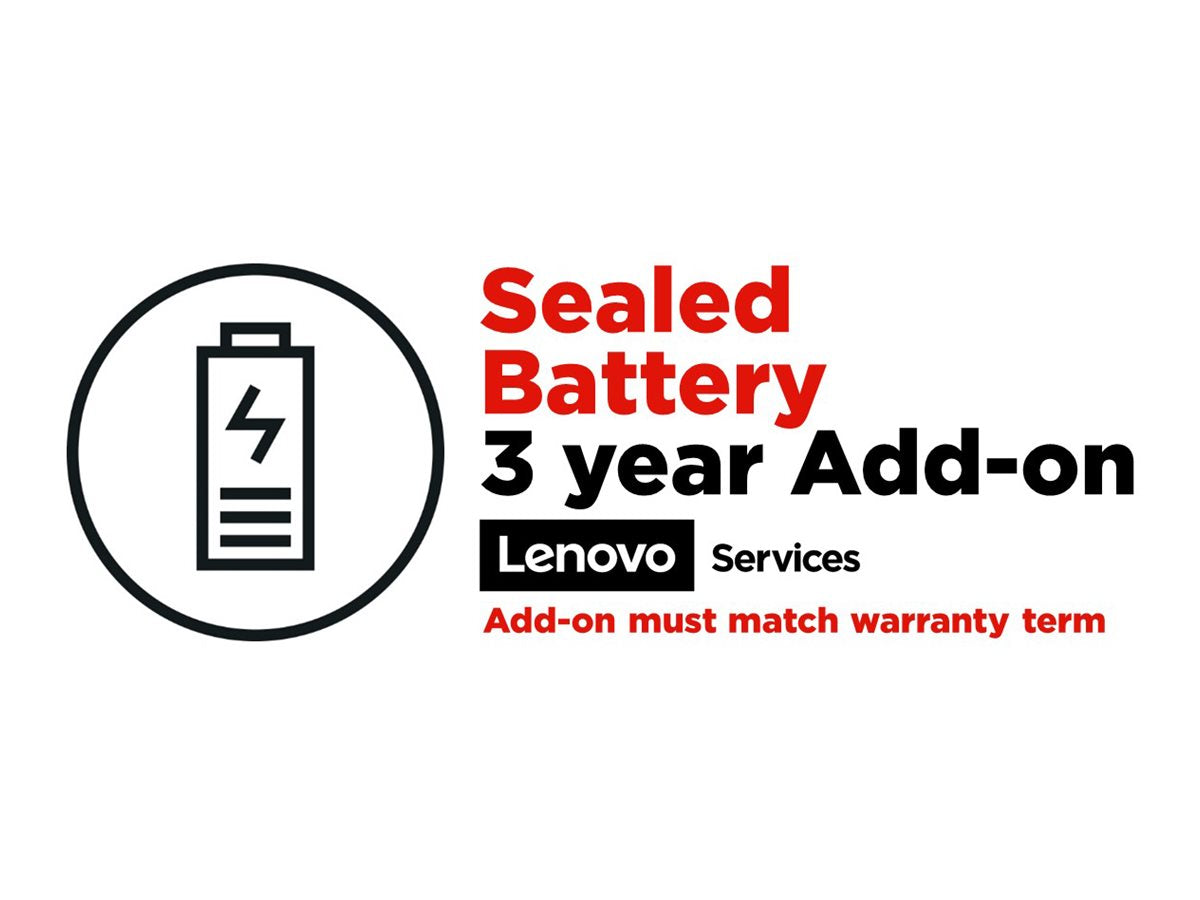 LENOVO Garantie ThinkPad 3 ans Sealed Batter ans compatible with Depot/CCI deliver ans