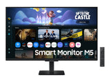 SAMSUNG LS32FM500EUXEN 32p FHD Smart Monitor M50F White Smart TV Apps Airplay 2HDMI