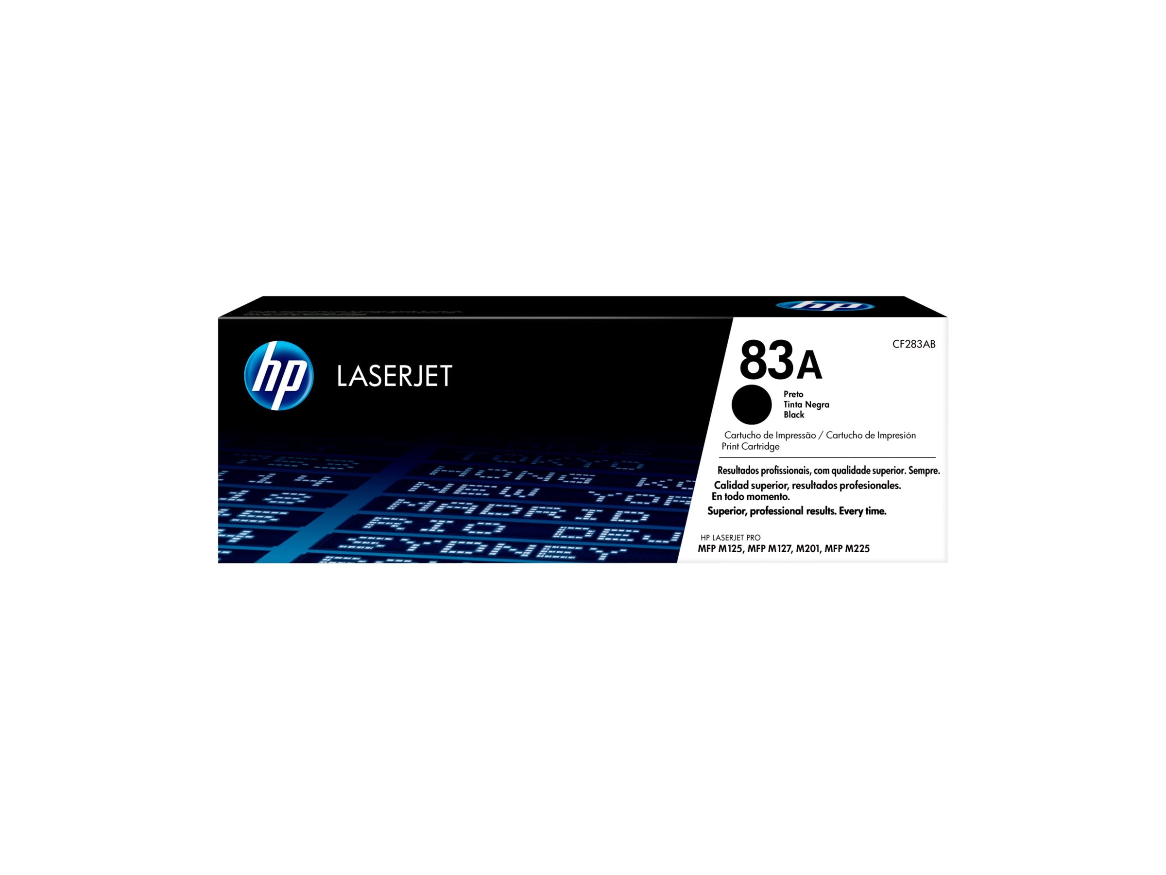 HP 83A original Toner cartridge CF283A black standard capacity 1.500 pages 1-pack