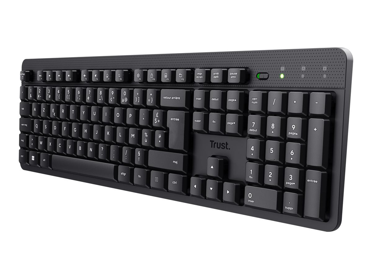 TRUST Clavier sans fil ODY II silencieux (FR)