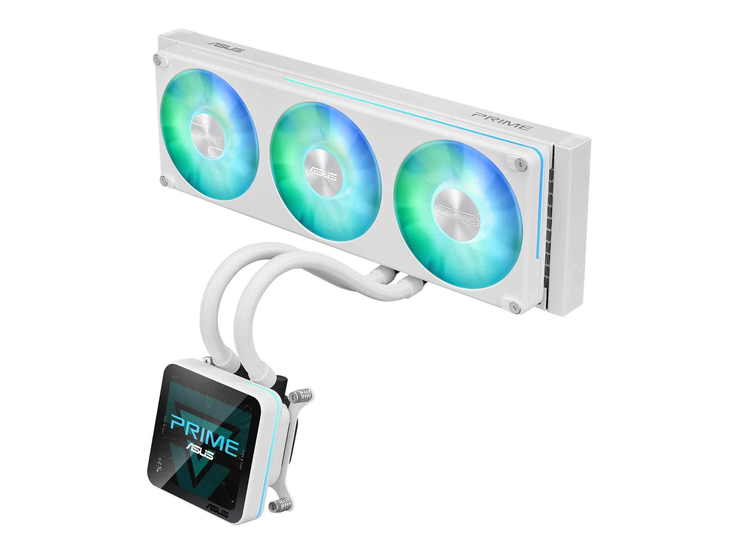 ASUS PRIME SLC II 360 ARGB LCD WHT all-in-one CPU liquid cooler