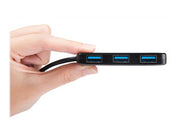 TRANSCEND HUB2 Concentrateur hub 4 x SuperSpeed USB 3.0 Ordinateur de bureau