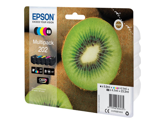 EPSON 1LB Multipack 5-farbig 202 Kiwi Clara Premium Ink