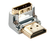 LINDY CROMO HDMI Adapter 90degree Down Connector type AM to AF