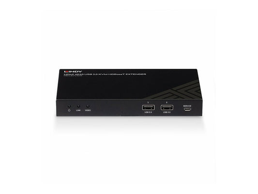 LINDY 150m HDMI 4K60 IR RS232 HDBT KVM Extender