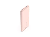 BELKIN Batterie externe 3 ports 10K avec câble USB-A vers USB-C rose