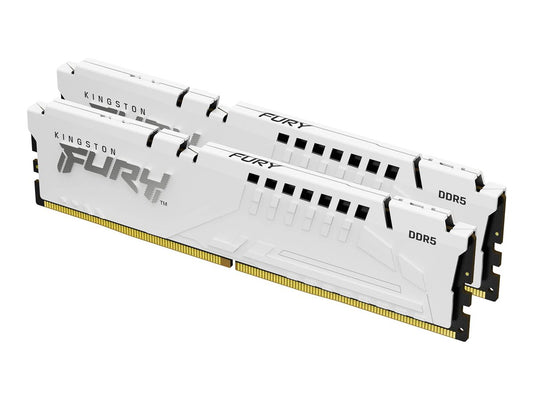 KINGSTON 32Go 6000MT/s DDR5 CL36 DIMM Kit of 2 FURY Beast White EXPO