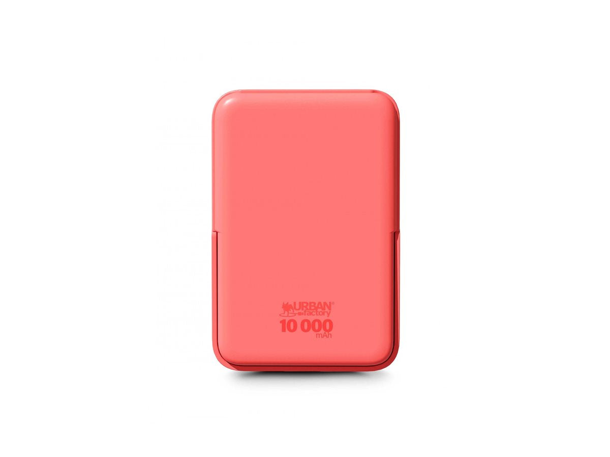 URBAN FACTORY MAGNEE POWER Wireless Magnetic Universal Powerbank 10.000mAh - Sugar Coral