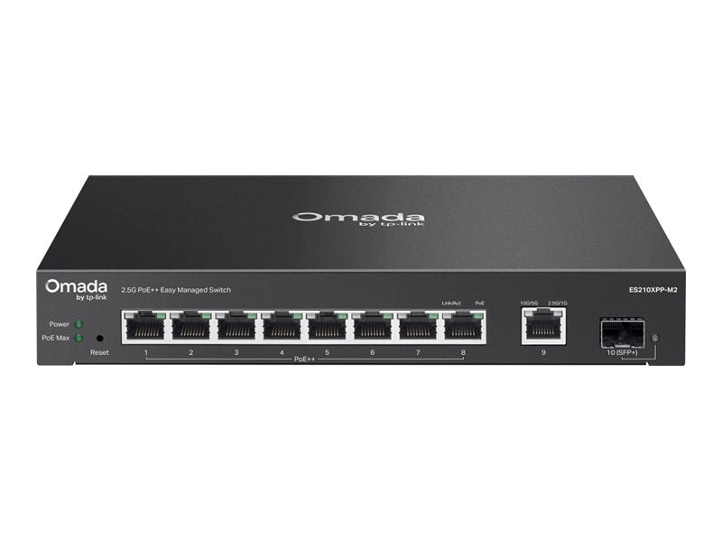 Omada 8-Port 2.5G+2-Port 10G Easy Mana