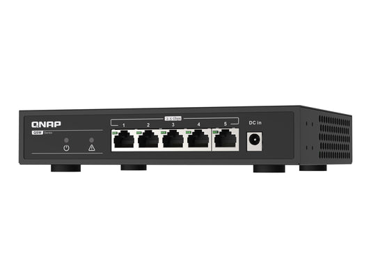 QNAP QSW-1105-5T 5 port 2.5Gbps auto negotiation 2.5G/1G/100M unmanaged switch