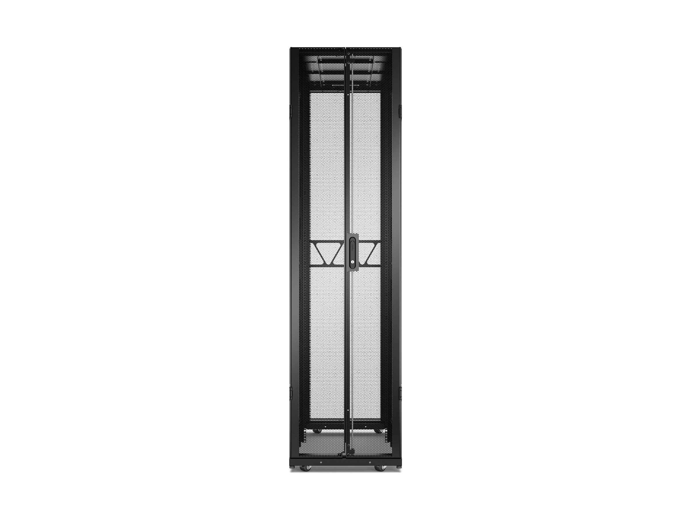 APC NetShelter SX Gen 2 Rack cabinet 2258H x 600W x 1200D mm with Sides floor-standing Black 48U 19 TAA Compliant