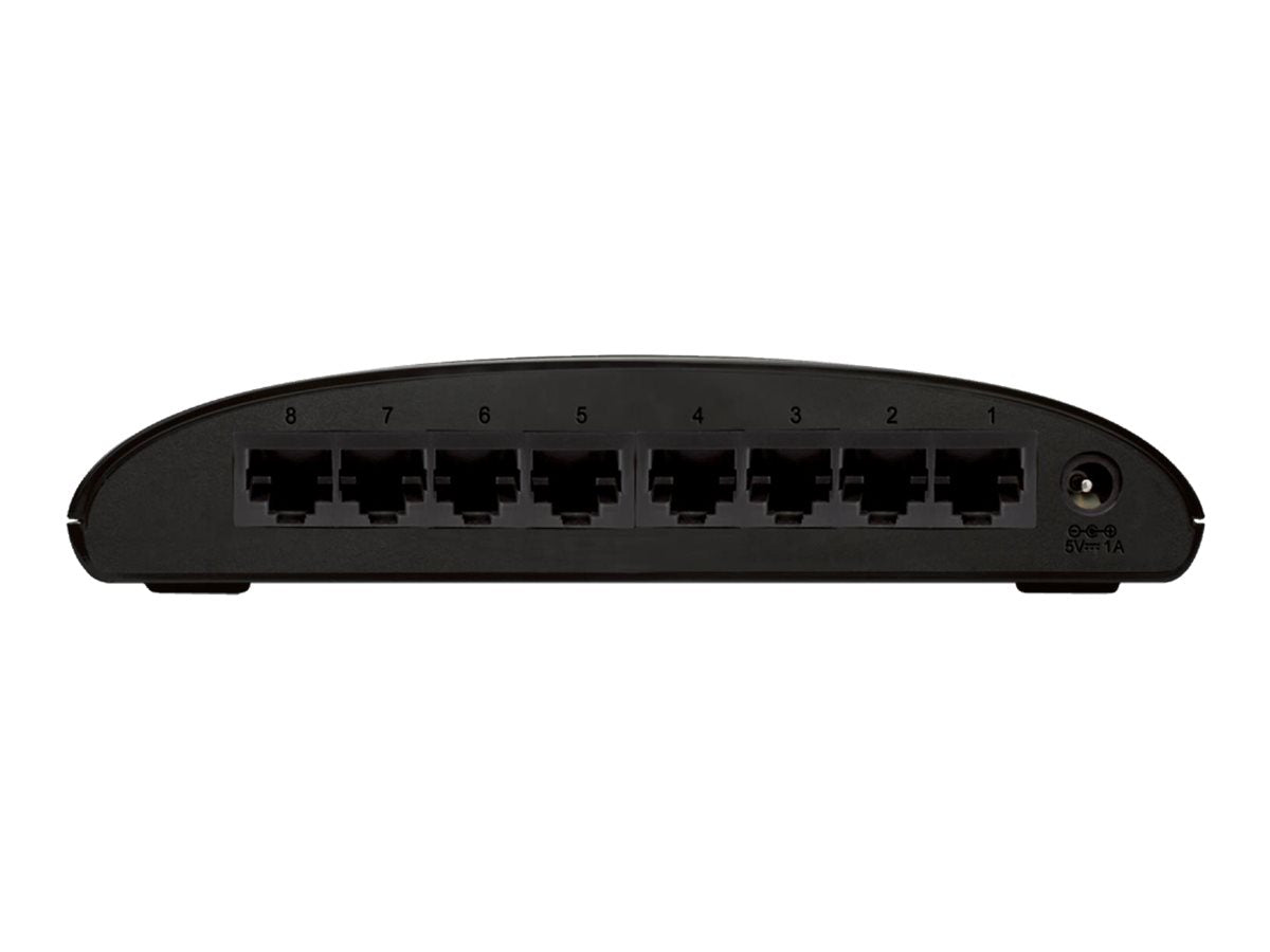 D-LINK Switch 8 Ports RJ45 10/100 MBPS Non Rackable - Non Manageable