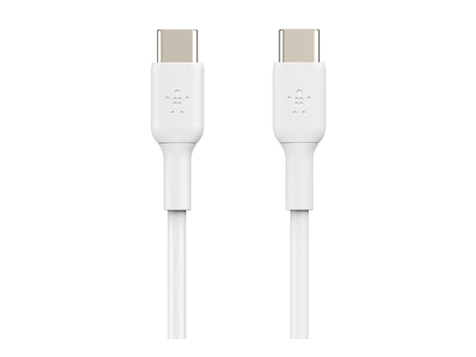 BELKIN USB-C to USB-C PVC White 1m Twin Pack