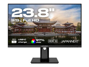 JAPANNEXT Ecran - 23.8p - 1920x1080 FHD - 75 Hz - IPS - 300 cd/m2 - HDR - USB-C 65W - HDMI - DisplayPort