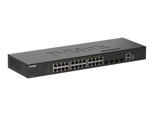 D-LINK 24 Ports GE + 4 Ports 10G SFP+ Smart Managed Switch