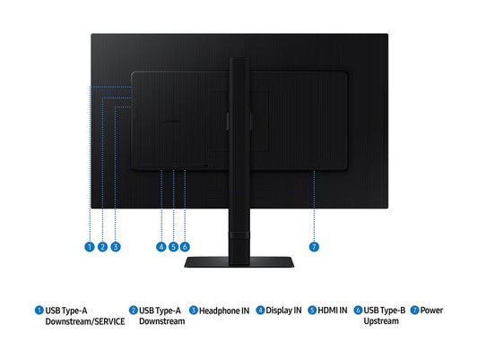 SAMSUNG ViewFinity S80D 27p UHD IPS 60Hz 5ms HDMI