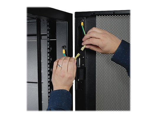 EATON TRIPPLITE 42U SmartRack Deep and Wide Rack Enclosure Cabinet with doors & side panels