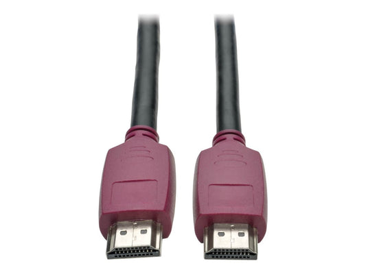 EATON TRIPPLITE 4K HDMI Cable with Ethernet M/M - 4K 60Hz Gripping Connectors 10ft. 3.05m