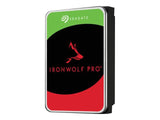 SEAGATE Ironwolf PRO Enterprise NAS HDD 8To 7200rpm 6Gb/s SATA 256Mo cache 8.9cm 3.5p 24x7 for NAS & RAID Rackmount Systeme BLK