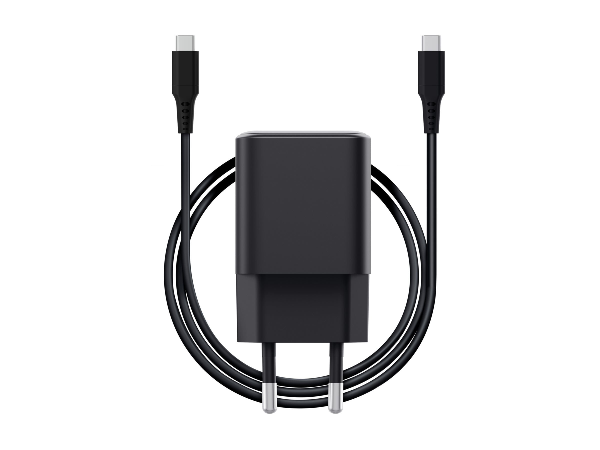 TRUST Alimentation universelle MAXO USB-C 65 watts compacte Apple PC port USB-C - Noire