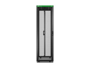 APC Easy Rack 42Ux600x1000 with Roof castors feet and 4Brackets No Side panels Bottom black