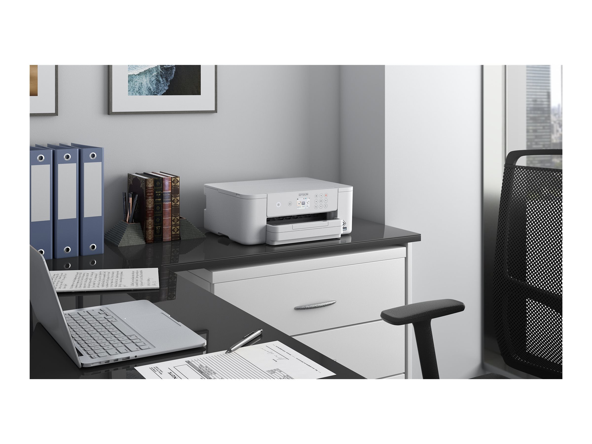 EPSON WorkForce Pro WF-C4310DW Printer colour Duplex ink-jet A4 4800x2400dpi 21ppm mono/11ppm colour 250 sheets USB LAN Wi-Fi