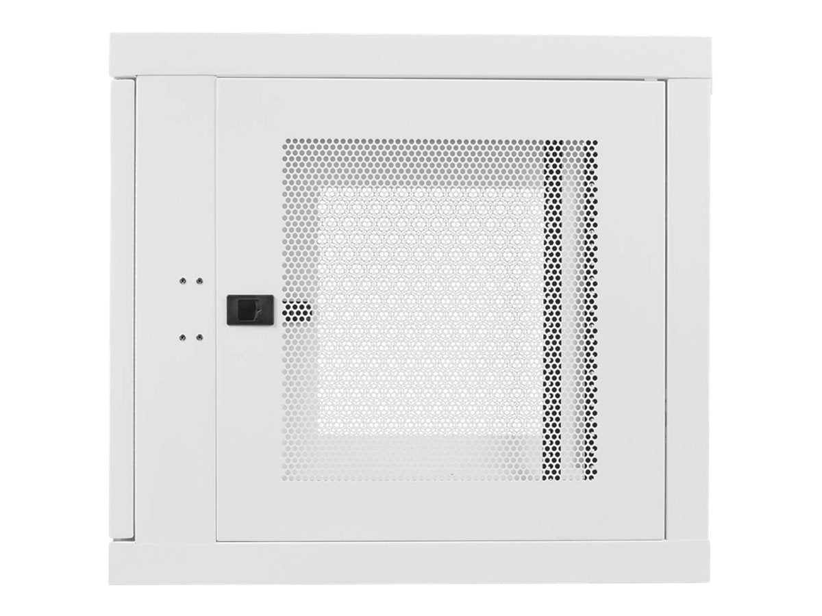 EATON TRIPPLITE Wallmount Rack Enclosure Cabinet 9U Switch Depth Deep White Rack enclosure cabinet wall mountable white 9U