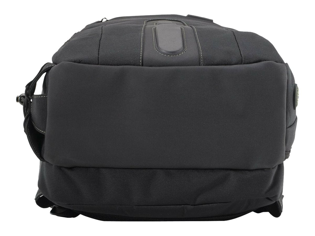TARGUS Sac a Dos Jusqu a 15.6p ecologique noir Nylon Recycle P.E.T. 900D garantie a vie