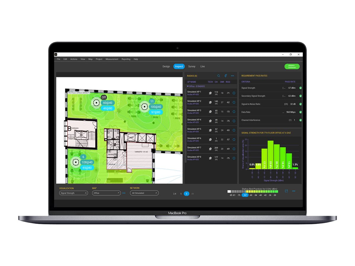 Ekahau AI Pro, planning & desi gn, Support Subsciption requi