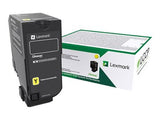 LEXMARK CS720 CS725 CX725 Cartouche de toner Return Programme Jaune 3K