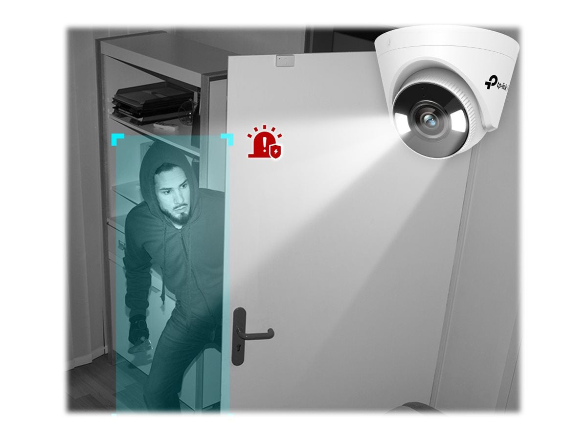 TP-LINK VIGI C440-W 4MM 4MP Full-Color Wi-Fi Turret Network Camera