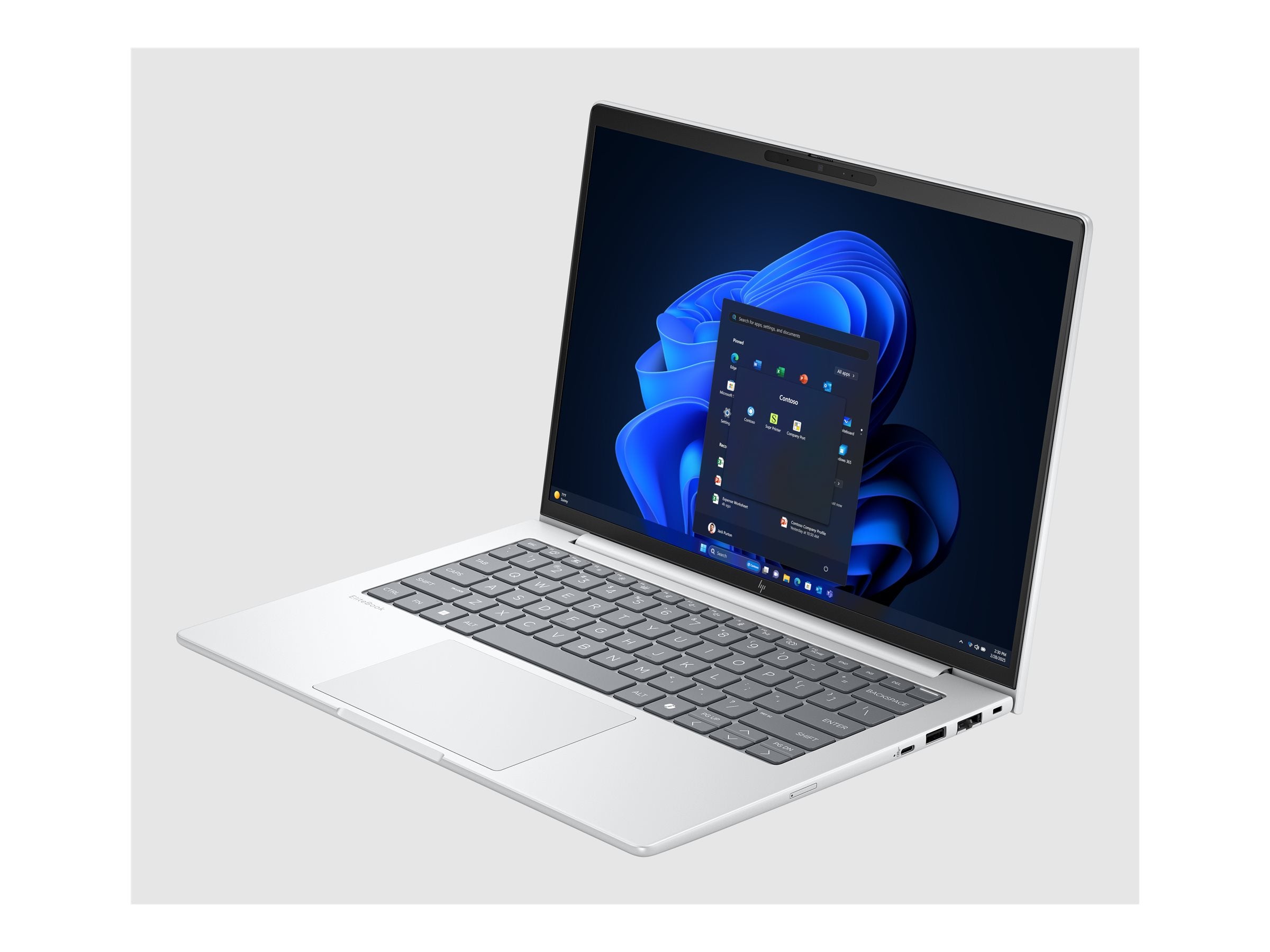 HP EliteBook 8 G1a IA Nouvelle génération AMD Ryzen 5 230 14p WUXGA 16Go 256Go SSD UMA W11P Copilot + PC 3/3/0