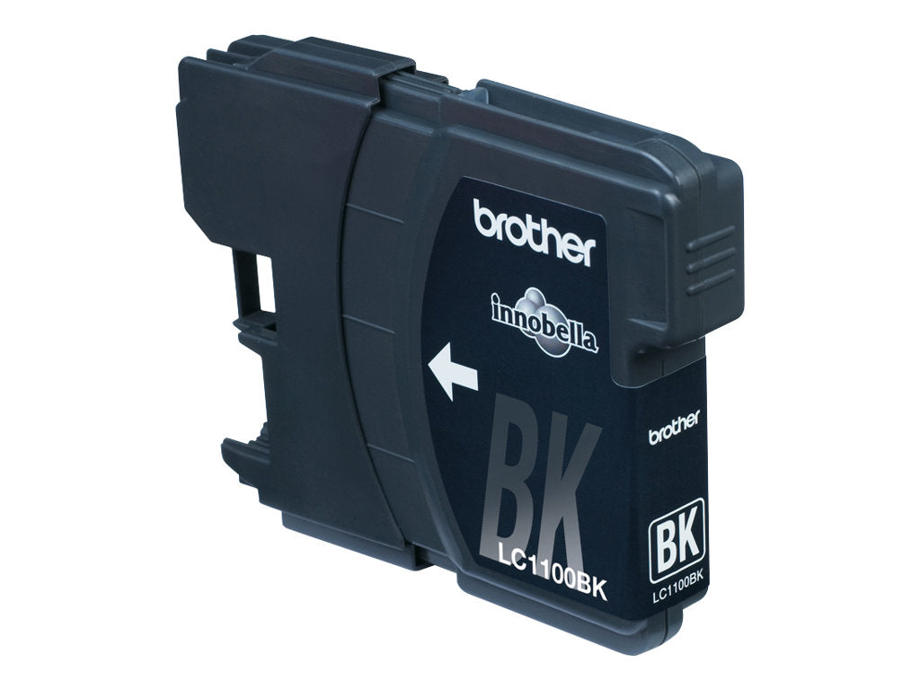 BROTHER LC-1100 cartouche d encre noir capacité standard 9.5ml 450 pages pack de 1