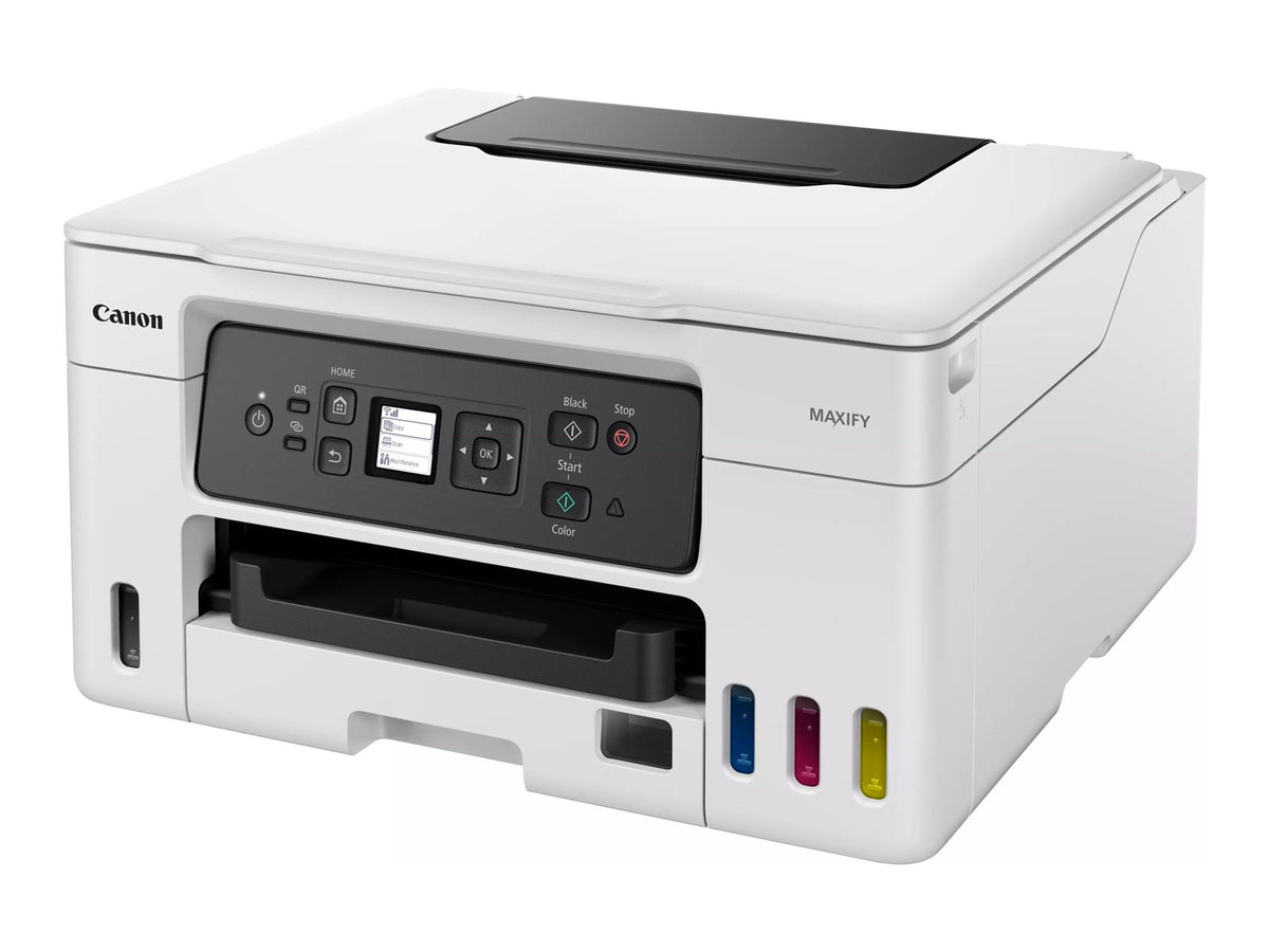 CANON MAXIFY GX3050 MFP colour ink-jet refillable A4 18 ipm print 350 sheets USB 2.0 Wi-Fi
